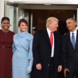 FOTOUUDIS | Obamad tervitasid Valges Majas Trumpe