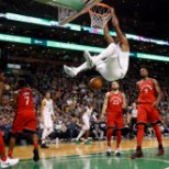 VIDEO | NBA pikimat võiduseeriat omav Boston Celtics pääses Raptorsi vastu napilt