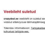 Crazydeali veebipood on tänasest suletud