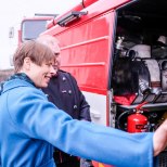 TV3 VIDEO | President Kaljulaid avas Kaberneeme vabatahtliku päästekomando uue depoo
