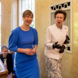 GALERII | Elizabeth II tütar printsess Anne saabus Eestisse