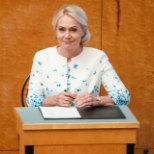 Minister Riina Solman astus julge sammu: tegin seda pärast Medvedevi ähvardusi peaminister Kallasele