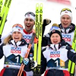 Norra kahevõistlejad võitsid ajaloolise MM-kulla: nad on aegade parimad