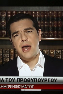 Tsipras: kreeklased, hääletage "väljapressimise" vastu!