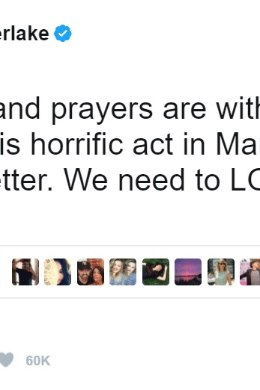 Tuntud inimesed avaldavad Twitteris Manchesteris hukkunute mälestuseks kaastunnet