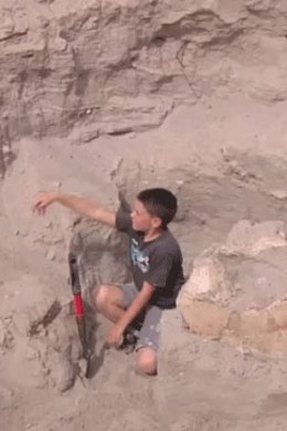New Mexicos leidis 10aastane poisike haruldase eelajaloolise looma fossiili