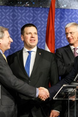 GALERII | LOOTUS PÜSIB: Balti peaministrid soovivad Rail Balticu valmis saada kuue aastaga