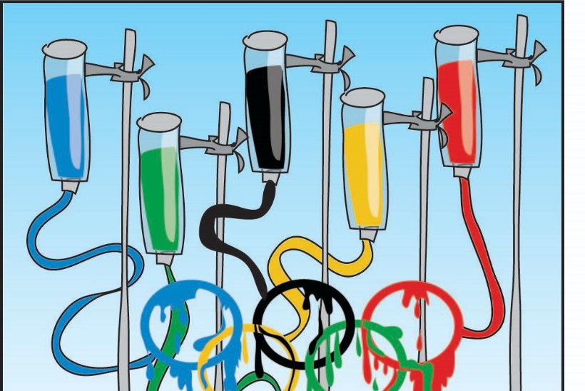 Karikatuur | Dopinguga olümpiale?