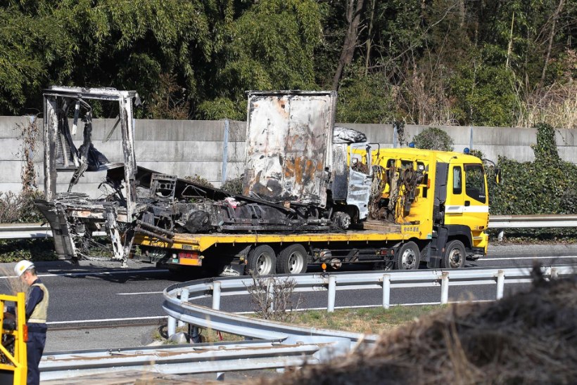 FOTOD | Jaapanis hukkus tunnelis ahelavariis ja tulekahjus kaks inimest