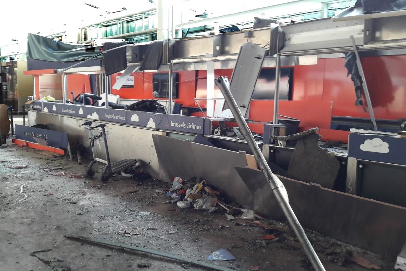 GALERII | Brüsseli lennujaam nädal pärast terrorirünnakut