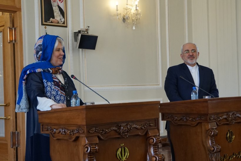 Marina Kaljurand vihastas Iraani naisõiguslased välja