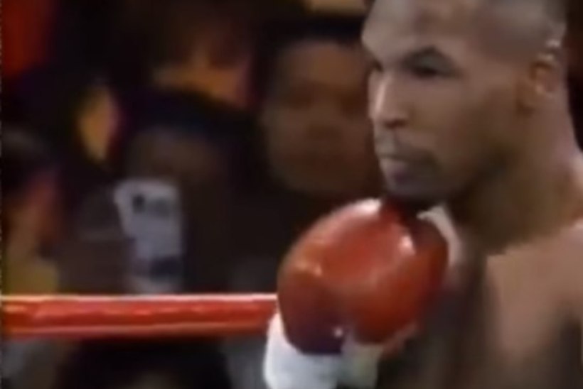 VIDEO | KUIDAS ON SEE VÕIMALIK? Mike Tysoni 1995. aasta poksimatši filmiti nutitelefoniga?