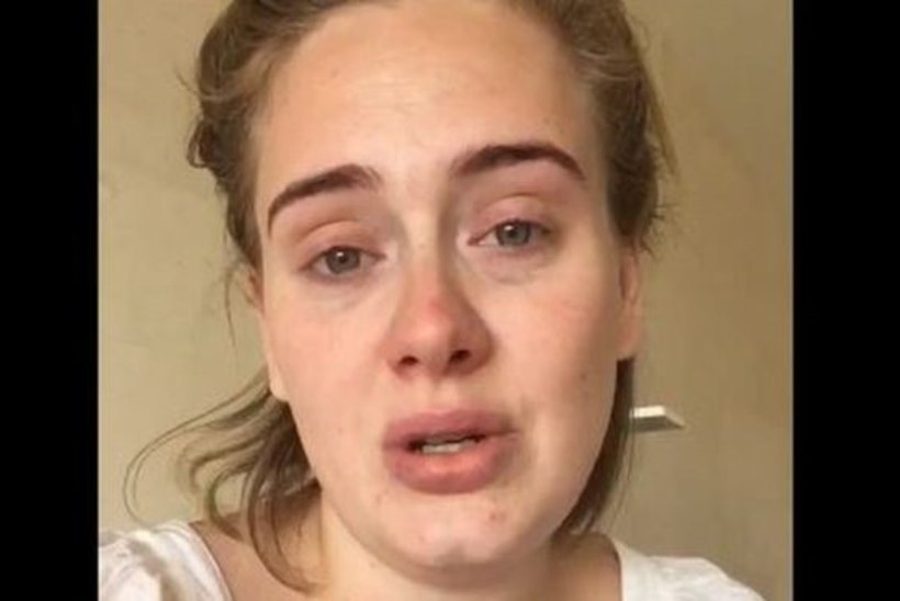 Meigita ja põdur Adele palus fännidelt andestust