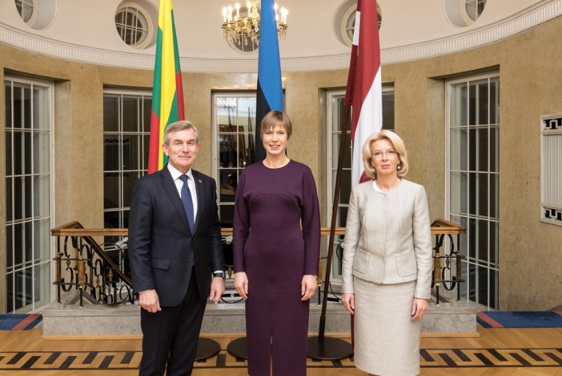 FOTO | President Kaljulaid kohtus Läti ja Leedu spiikritega