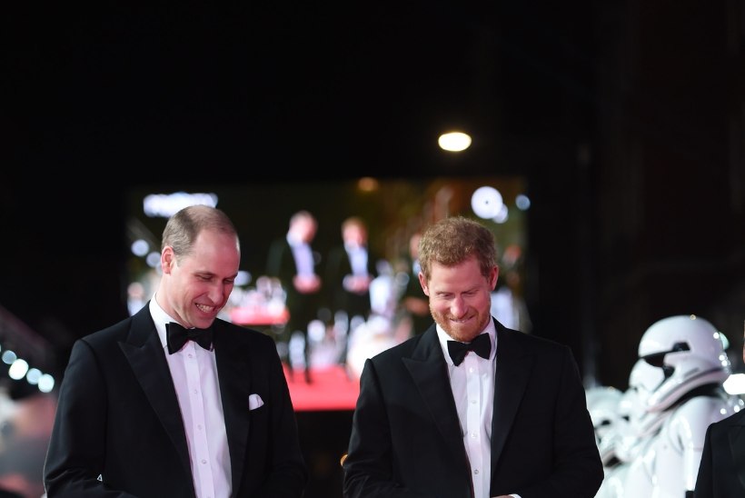 Printsid William ja Harry mängivad „Tähesõdade“ filmis