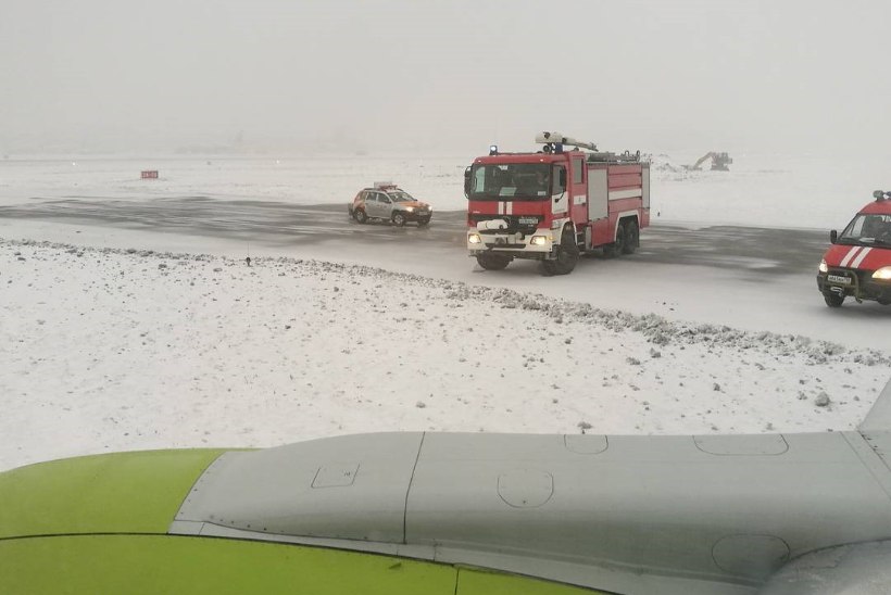 Moskva lennuväljal sõitis Air Balticu lennuk rajalt välja