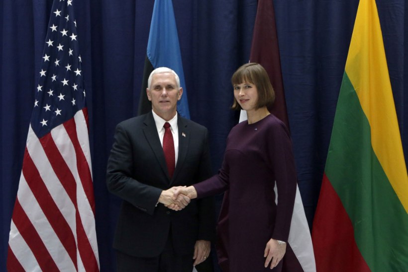 President Kaljulaid kohtus USA asepresident Mike Pence’iga