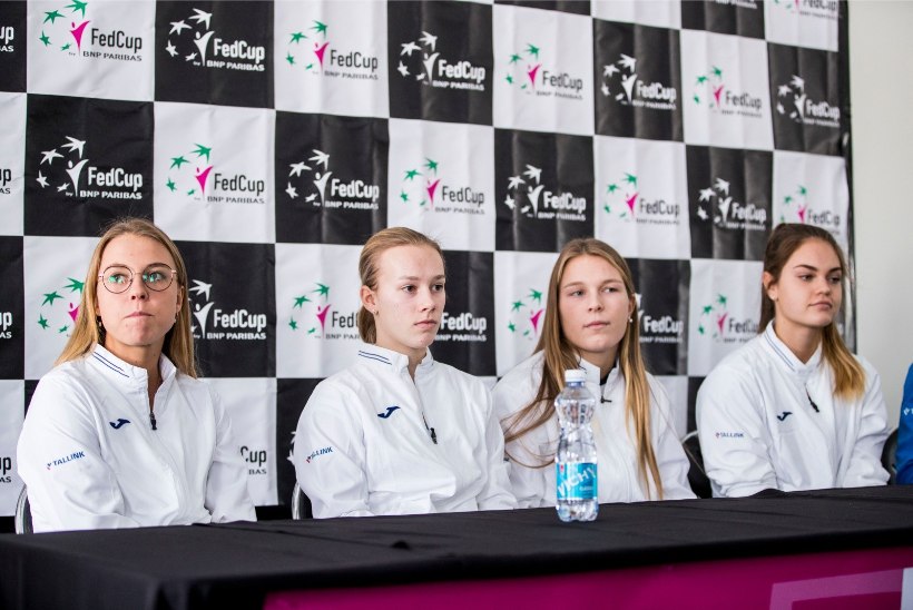 Eesti tennisenaiskond peab FedCupil madistama tugevate slaavlannade vastu
