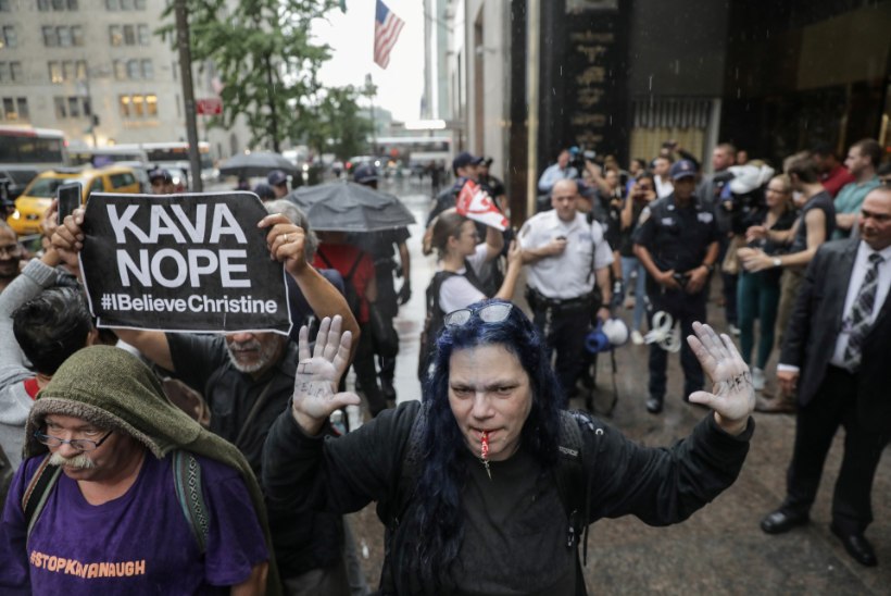 FOTOD | Vahistati sadu Kavanaugh' vastu protestima tulnud inimesi