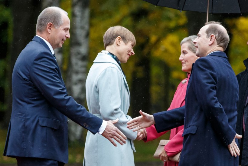 GALERII | President tervitas Wessexi krahvi ja krahvinnat õrnas rahvusmotiiviga kleidis