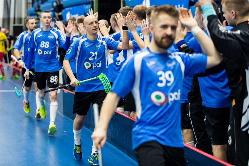 GALERII | Eesti saalihokikoondis alustas kodust turniiri võidukalt