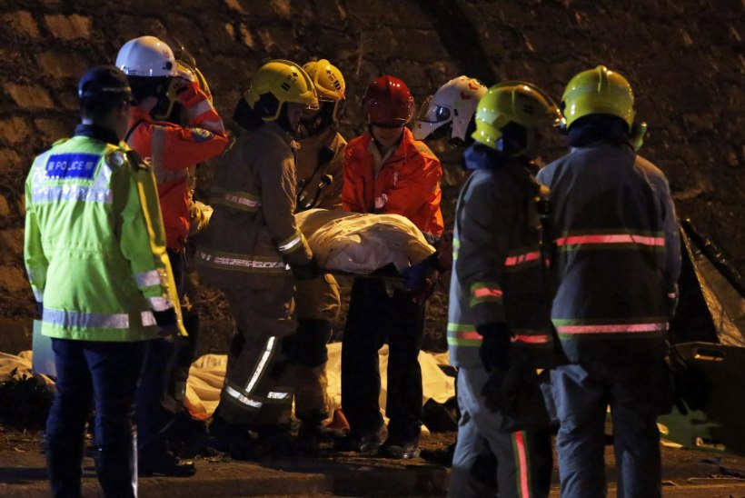 FOTOD | Hongkongi bussiõnnetuses hukkus vähemalt 18 inimest
