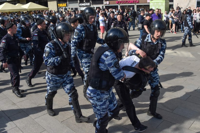 Aleksei Navalnõi peeti Moskvas kinni, vahistatud on veel vähemalt 1000 inimest