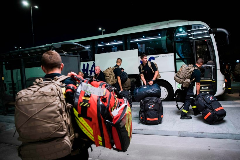 FOTOD | Rootsi metsapõlenguid saabusid kustutama ka Prantsuse sõdurid