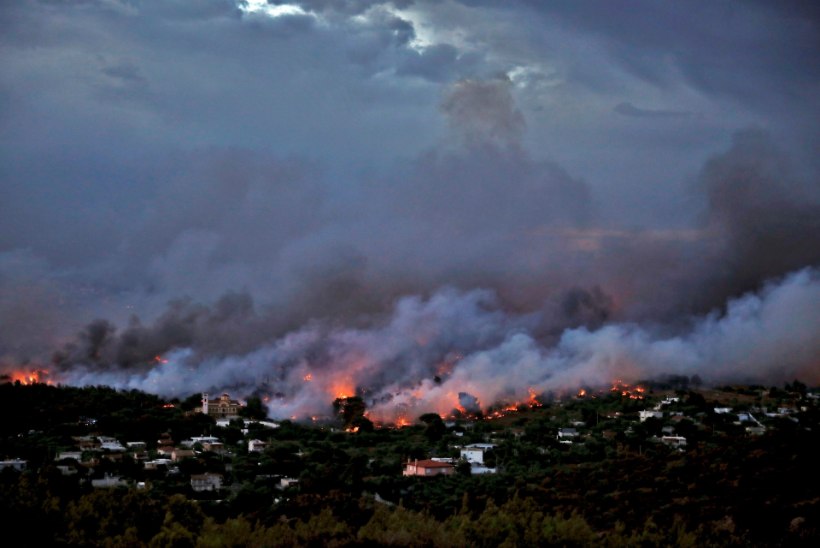 FOTOD | Metsatulekahjud Kreekas on nõudnud juba üle 50 inimelu