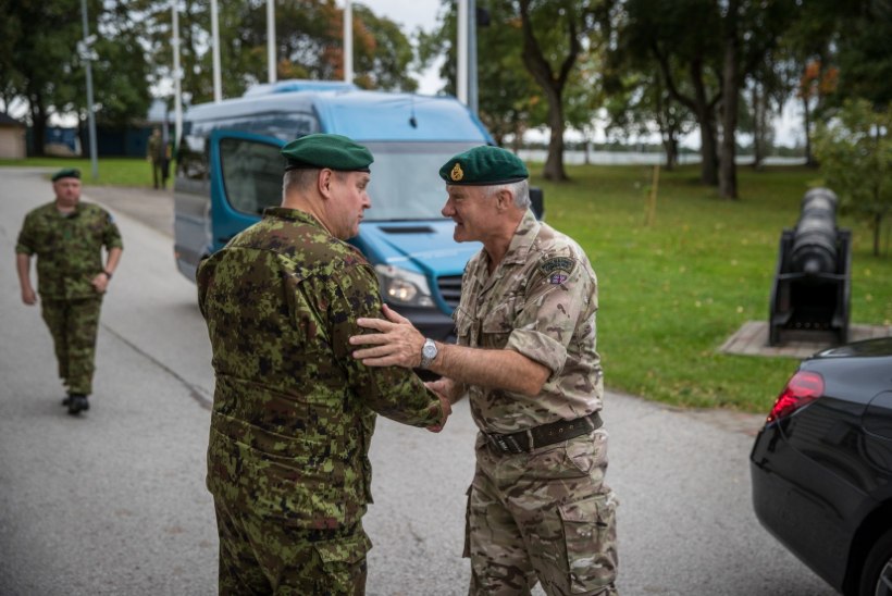 GALERII | Ühendkuningriigi kaitseväe juhataja asetäitja külastas Eestit