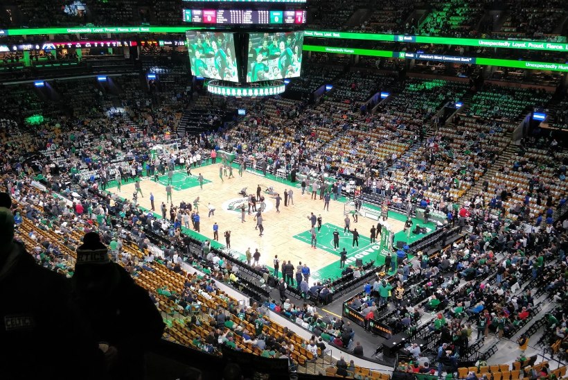Magamatuna NBA-mängul täiesti viimases reas: „Imelik lugu meie Celticsiga“