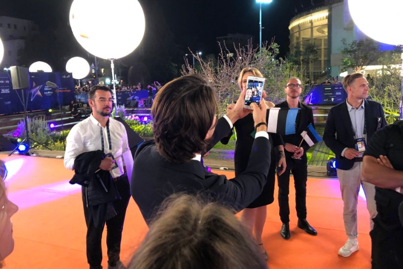 VIDEOD JA GALERII | Victor Crone säras koos Eesti delegatsiooniga Eurovisioni oranžil vaibal