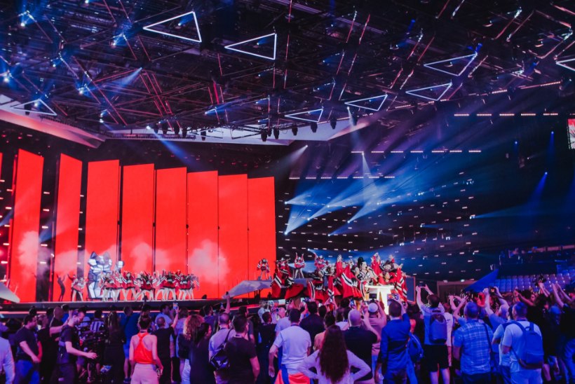 Eurovisioni pressikeskuses külvasid hirmu kaks sissetungijat