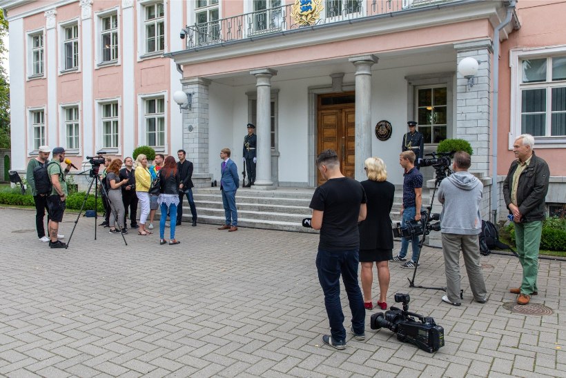 VIDEO JA FOTOD | Kersti Kaljulaid: Elmar Vaherit ebaseaduslikult kukutada üritanud Martin Helme ei sobi ministriks