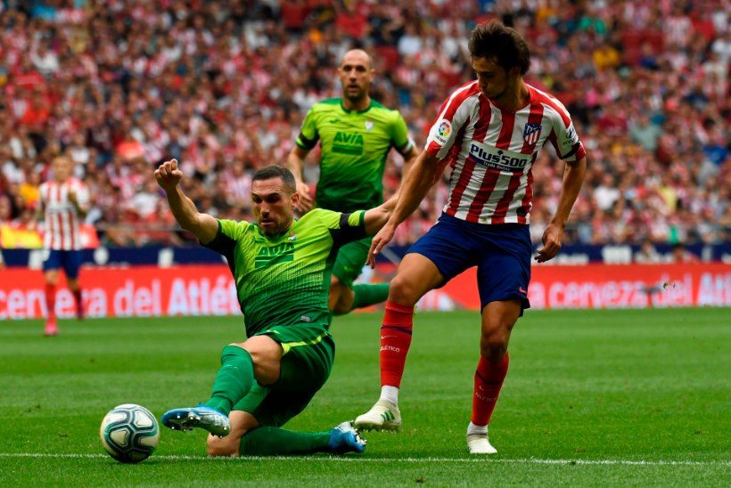 Põnevusmängu viimase minutiga võitnud Atletico tõusis Hispaania liiga liidriks