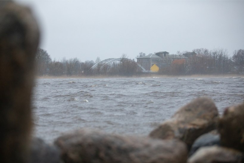 GALERII | Pärnu rannas ja jõeäärsetel aladel on vesi tõusmas kriitilise piirini