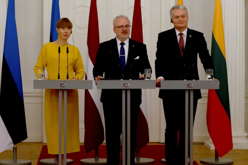 Balti presidendid: II maailmasõja sündmuste moonutamisega püütakse õõnestada tänast Euroopat