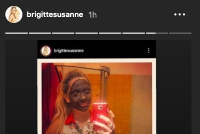 Brigitte Susanne Hunt sotsiaalmeediasse postitatud fotost: ma ei luba end rassistiks sildistada