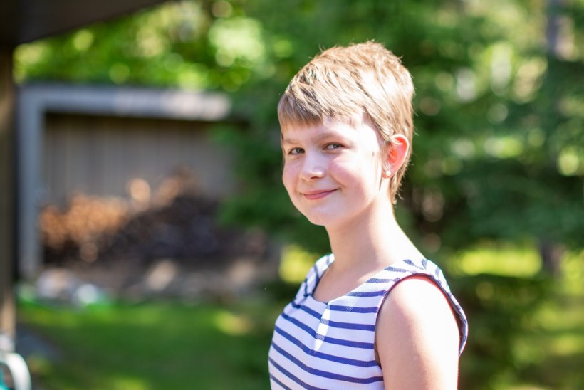 Uskumatult tubli! 9aastane ajukasvajaga Lenna ei jäta haiguse tõttu midagi tegemata
