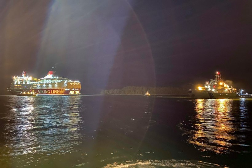 Tuukrid käisid madalikule sõitnud Viking Line’i laeva Amorella kahjustusi uurimas