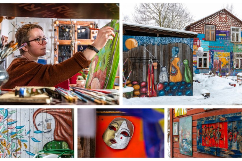 FOTOLUGU | PILDI SISSE PUGEMINE: milline elu keeb maalinguteküllases Supilinna majas?