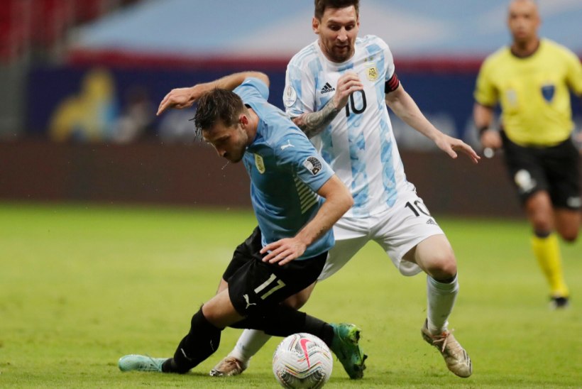 Messi ja Argentina said Uruguay üle raske võidu
