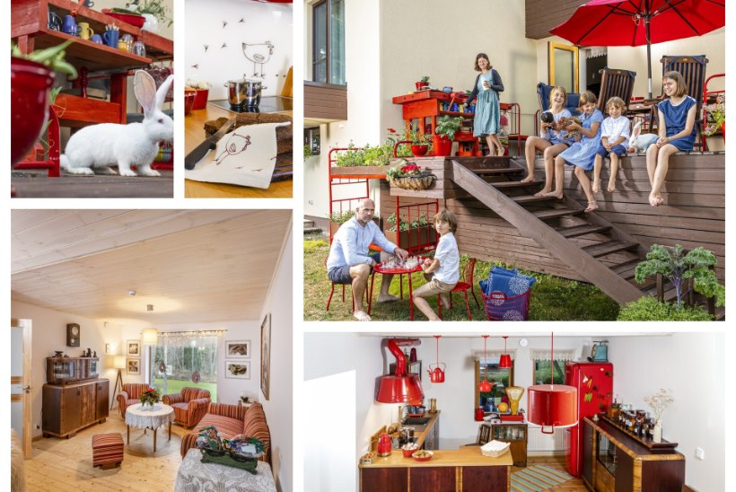 FOTOLUGU | Oh, mis põnevad värvid ja detailid! 5 lapsega koos kasvav maja Kloogal