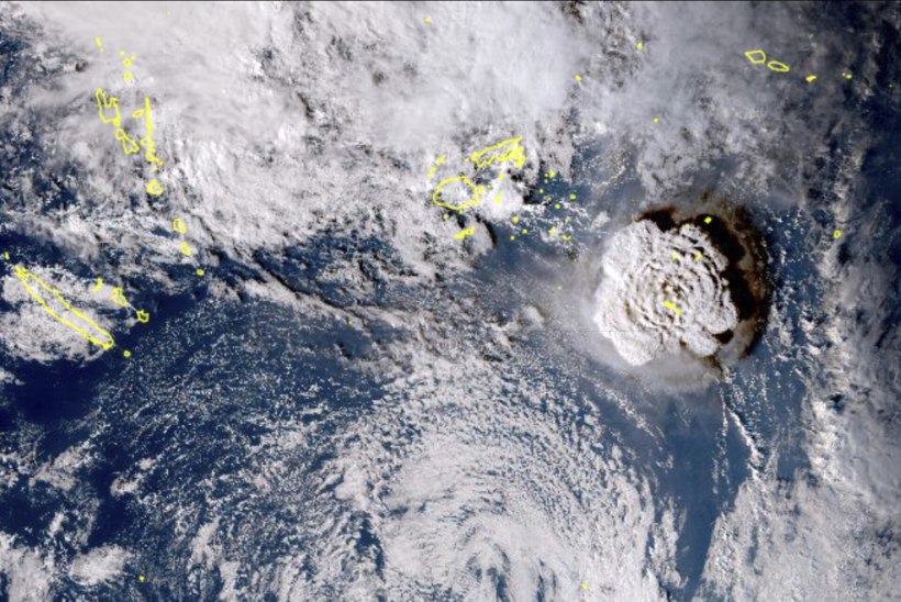 Vaikses ookeanis toimus vulkaanipurse, Fidži, Tonga ja Uus-Meremaa said tsunamihoiatuse