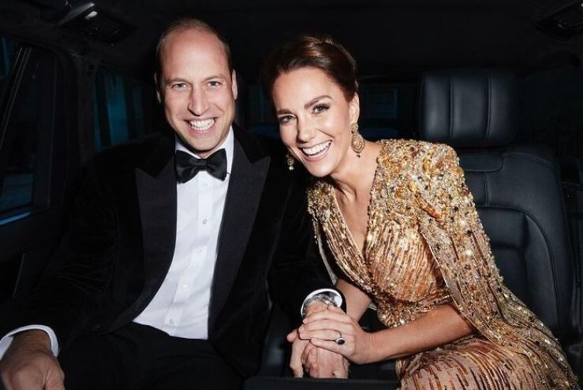 Prints William ja Catherine avaldasid glamuurse uusaastaõnnitluse