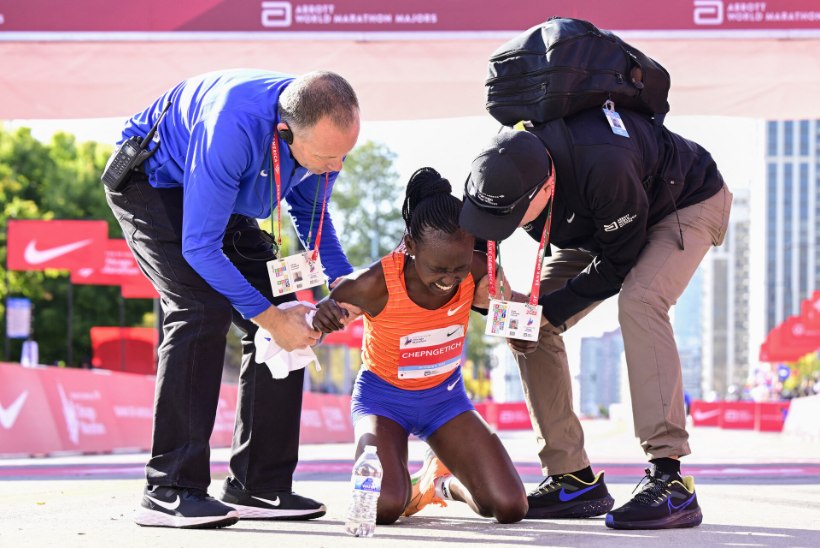 Keenia jooksjal jäi maratoni maailmarekord napilt ületamata