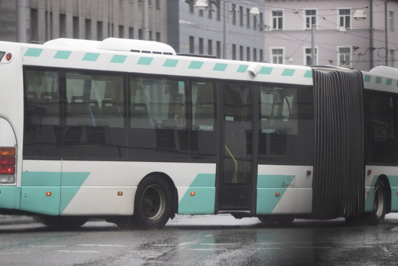 Keelava fooritulega teed ületanu sai Tallinnas linnaliinibussilt löögi, viga sai ka reisija. Bussijuhil puudus ajutiselt juhtimisõigus