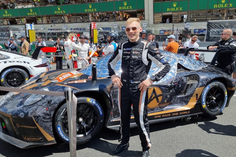 MÄRK MAAS: esimene Eesti mees kihutas Le Mans’i 24 tunni sõidu finišisse