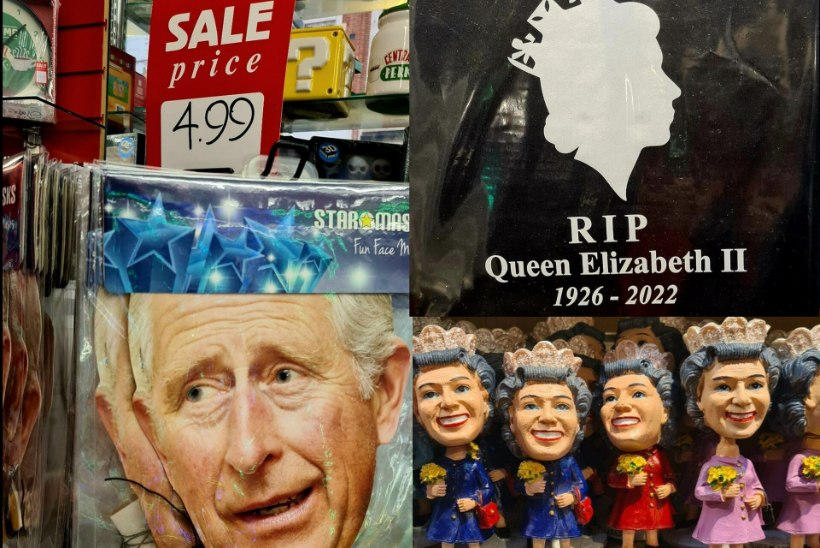 ÕL LONDONIS | Kuninganna rahaks ehk surnusuveniirid on nõutud kaup! Pärast matuseid langes ka meenete hind