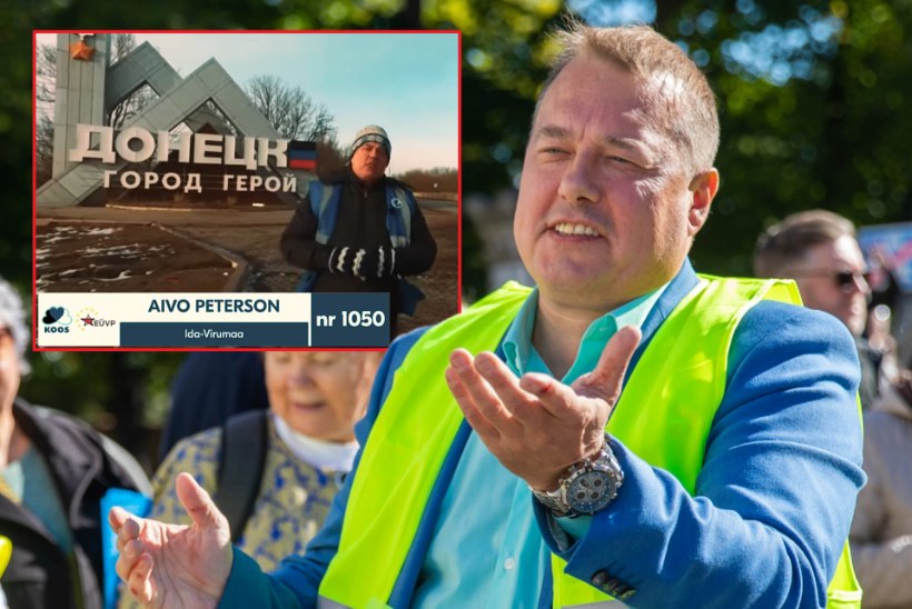 KES MAKSIS? Järelevalvajad pinnivad Aivo Petersonilt välja Ida-Ukraina reisi rahastajat